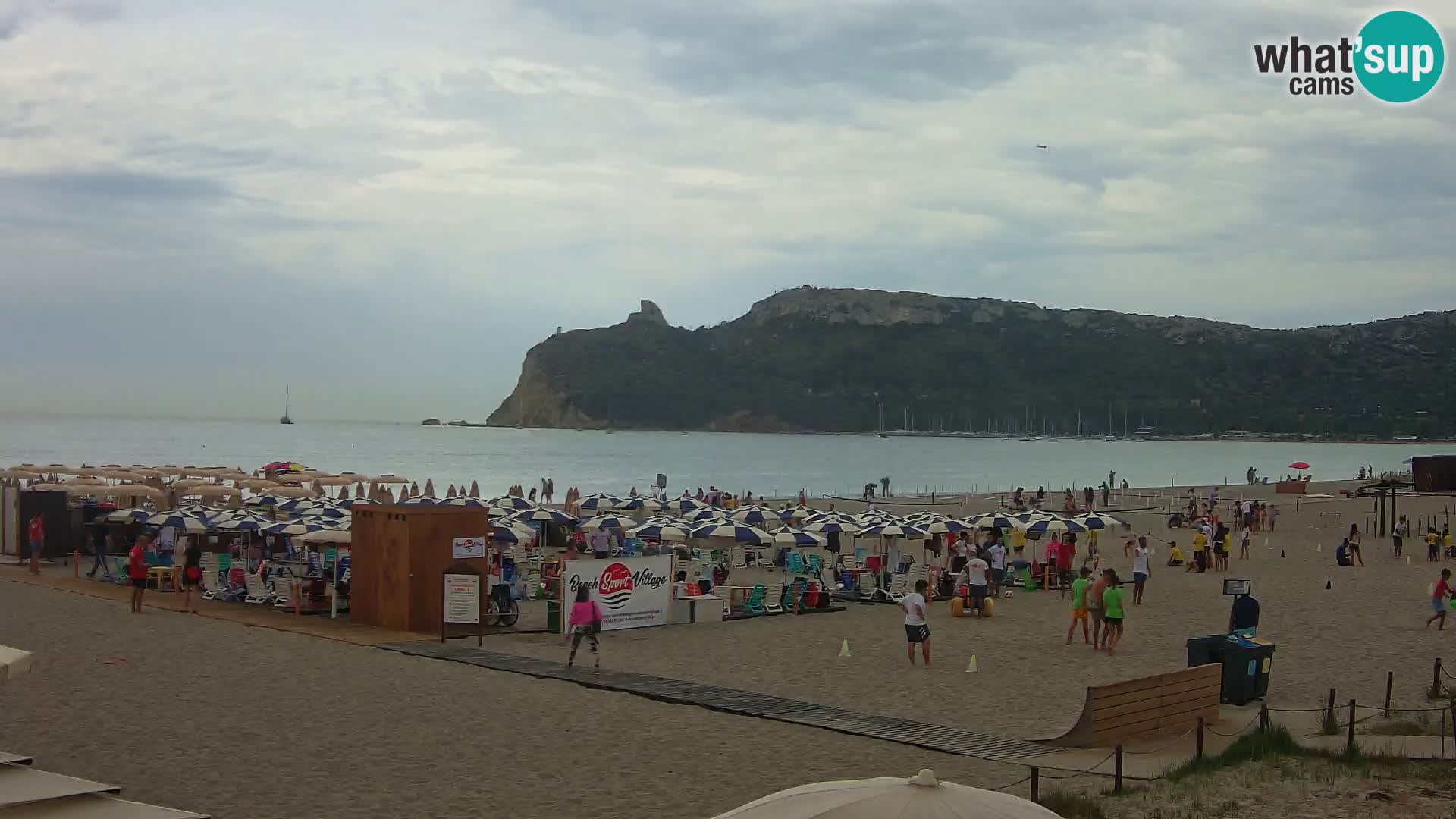 Webcam spiaggia del Poetto | Cagliari | Sardegna