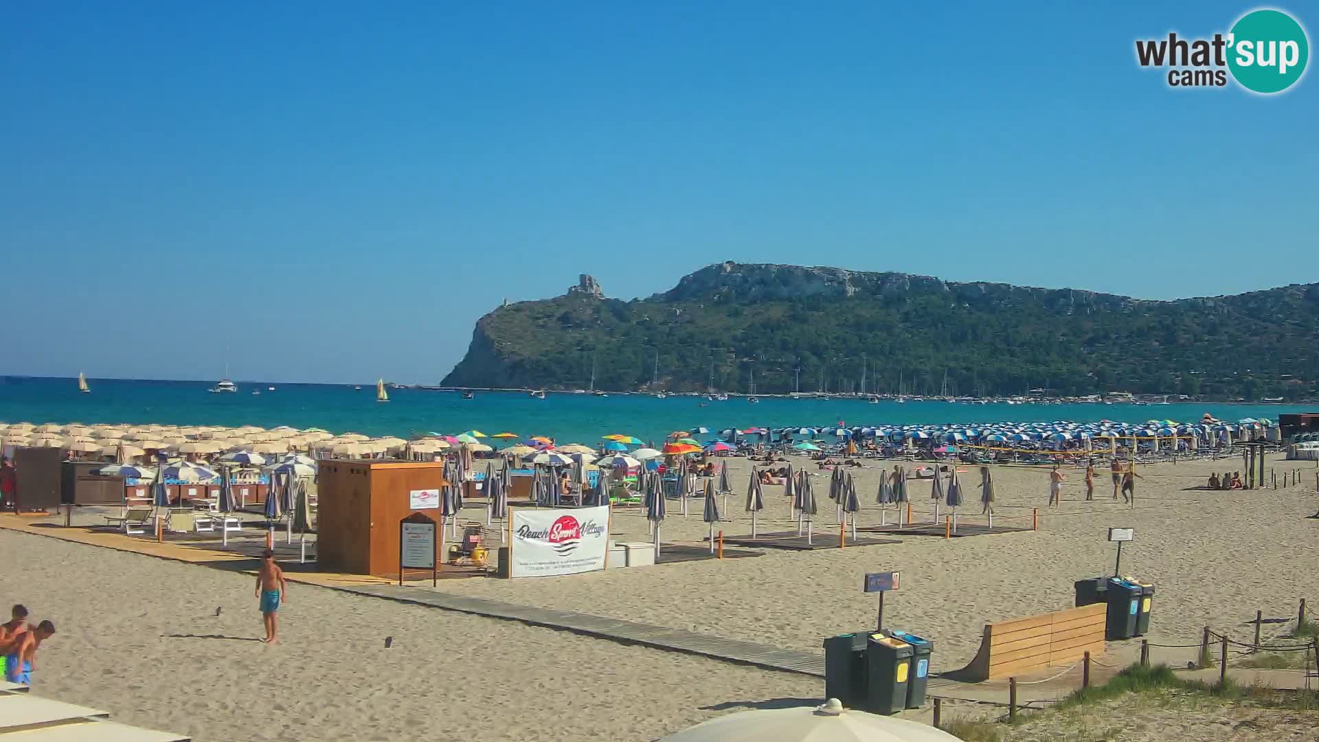 Webcam spiaggia del Poetto | Cagliari | Sardegna