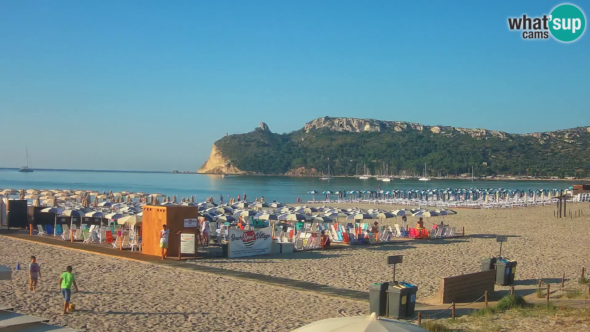 Poetto beach webcam | Cagliari | Sardinia