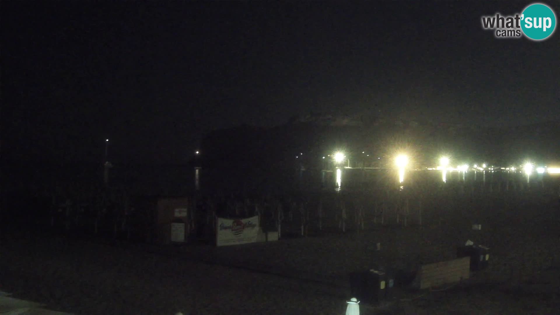 Poetto beach webcam | Cagliari | Sardinija