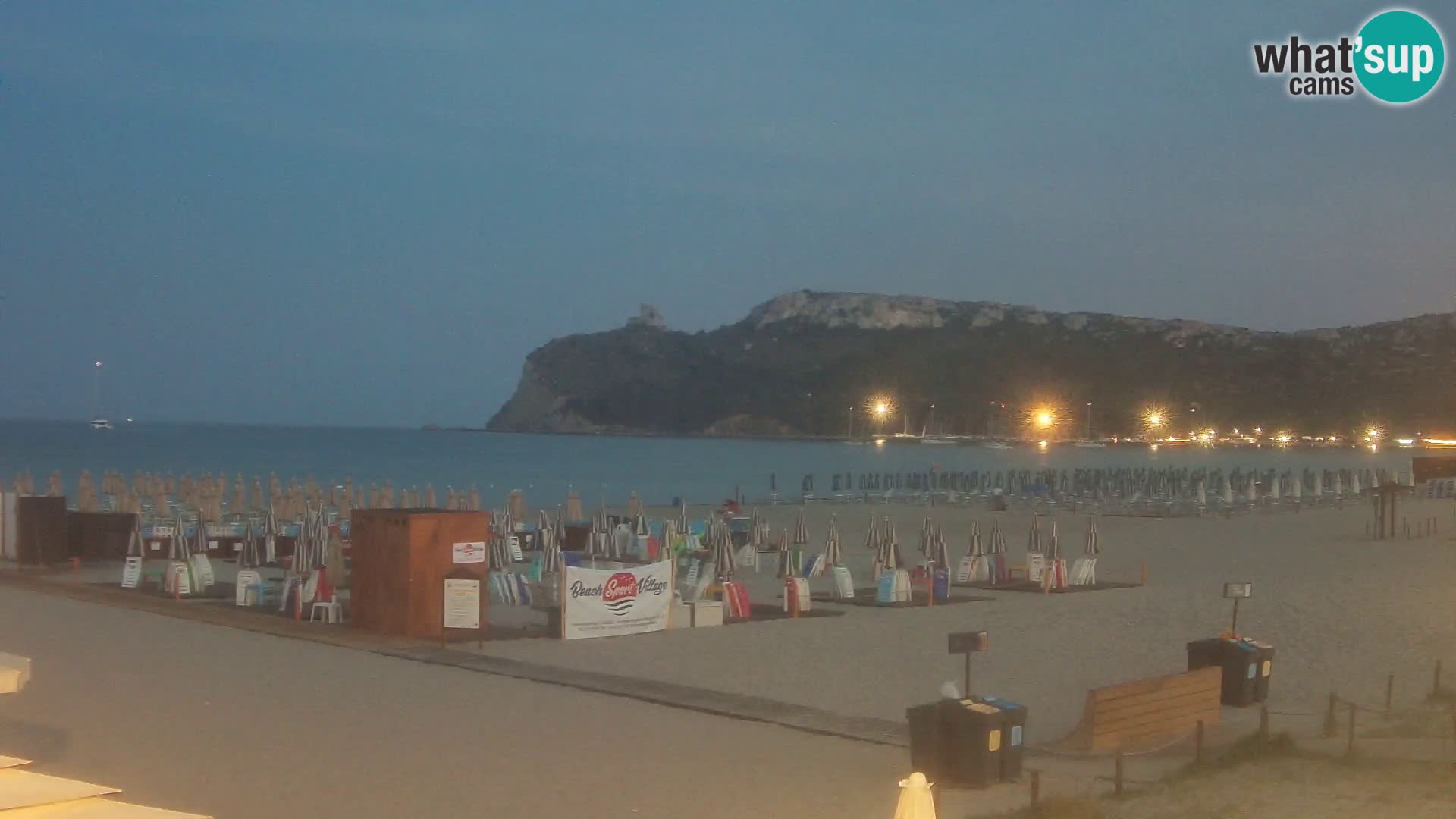 Poetto beach webcam | Cagliari | Sardinija