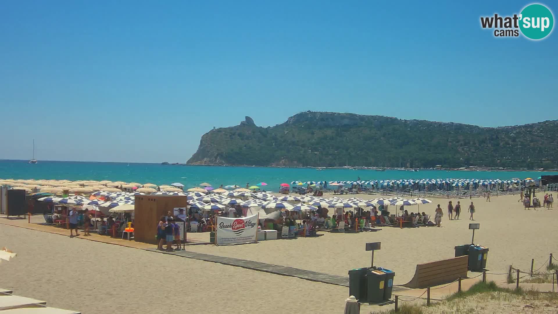 Webcam playa de Poetto | Cagliari | Cerdeña