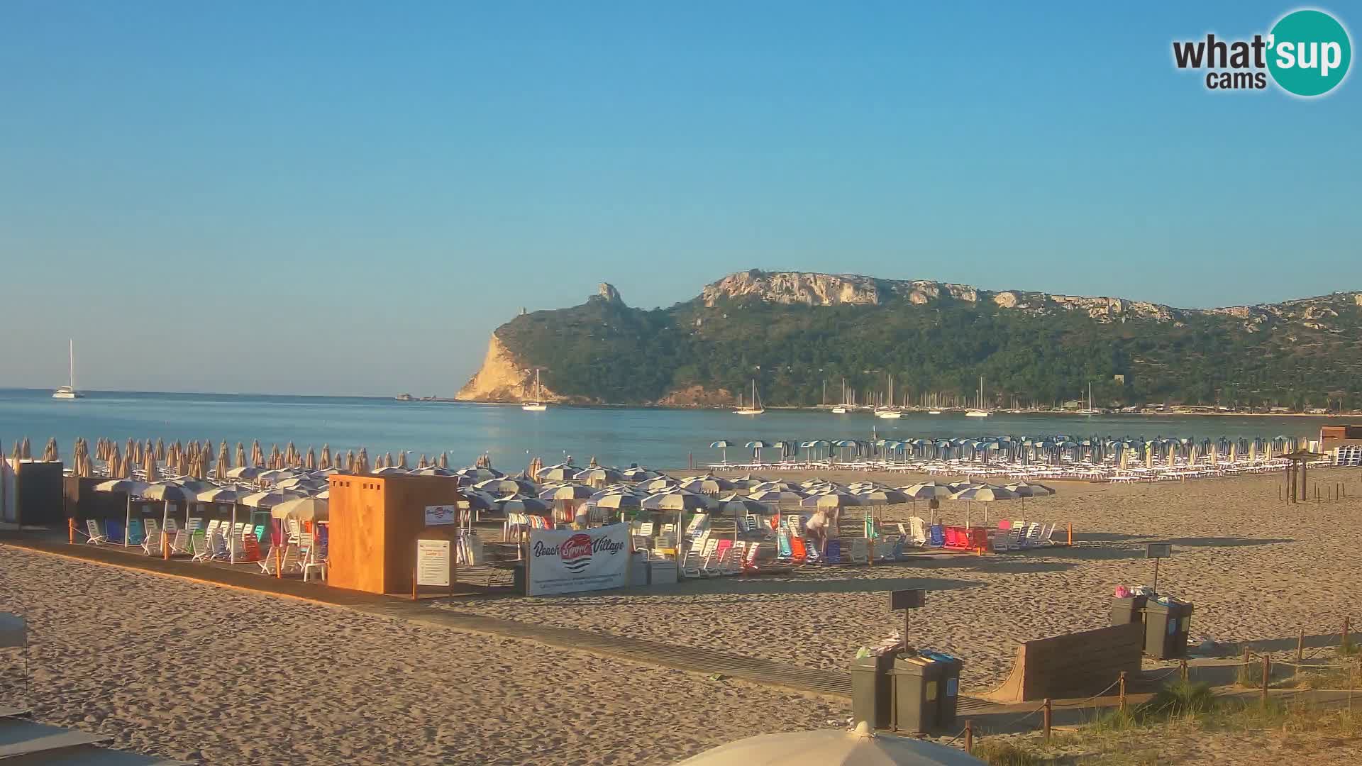 Webcam spiaggia del Poetto | Cagliari | Sardegna