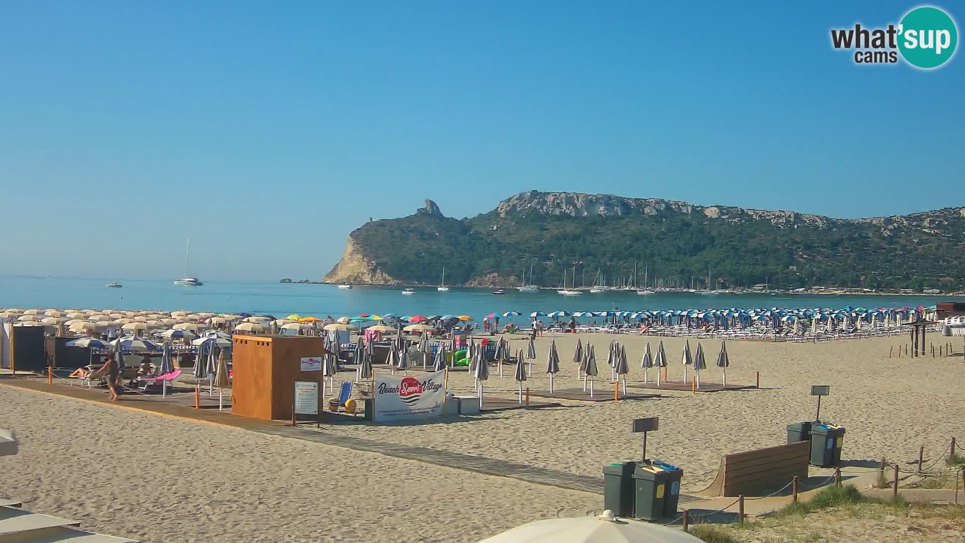 Webcam spiaggia del Poetto | Cagliari | Sardegna