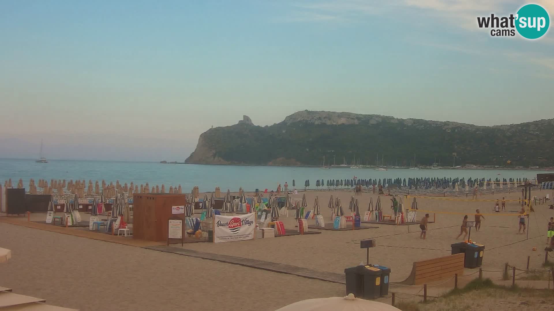 Webcam plage de Poetto | Cagliari | Sardaigne