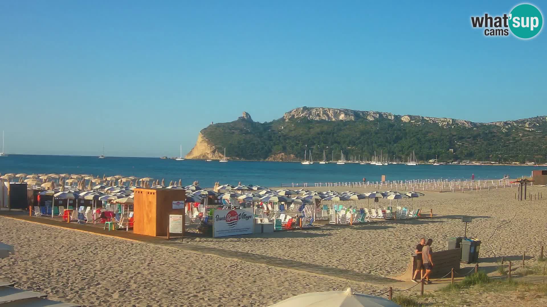 Webcam playa de Poetto | Cagliari | Cerdeña