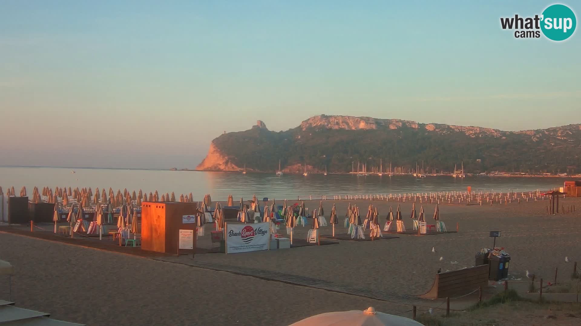 Webcam spiaggia del Poetto | Cagliari | Sardegna