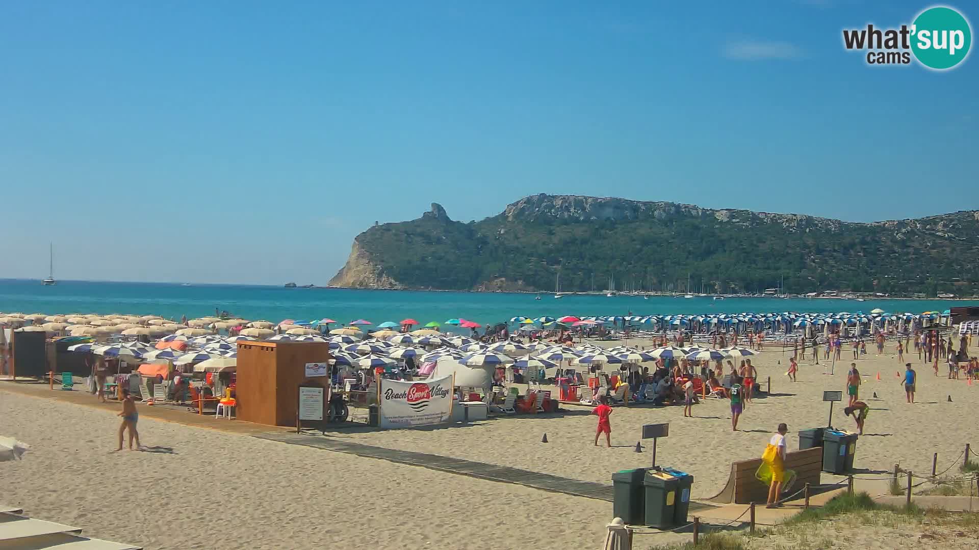 Poetto Strand Webcam | Cagliari | Sardinien