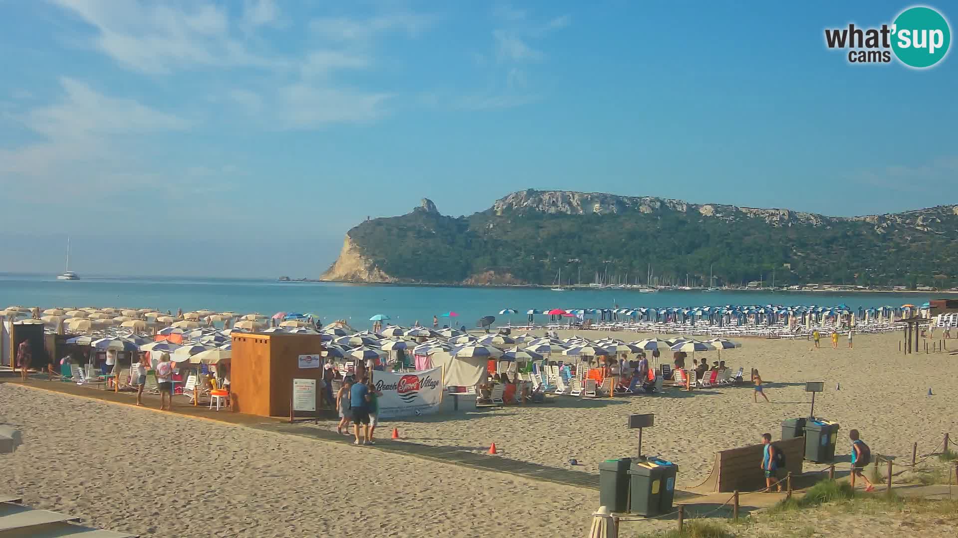 Webcam plage de Poetto | Cagliari | Sardaigne