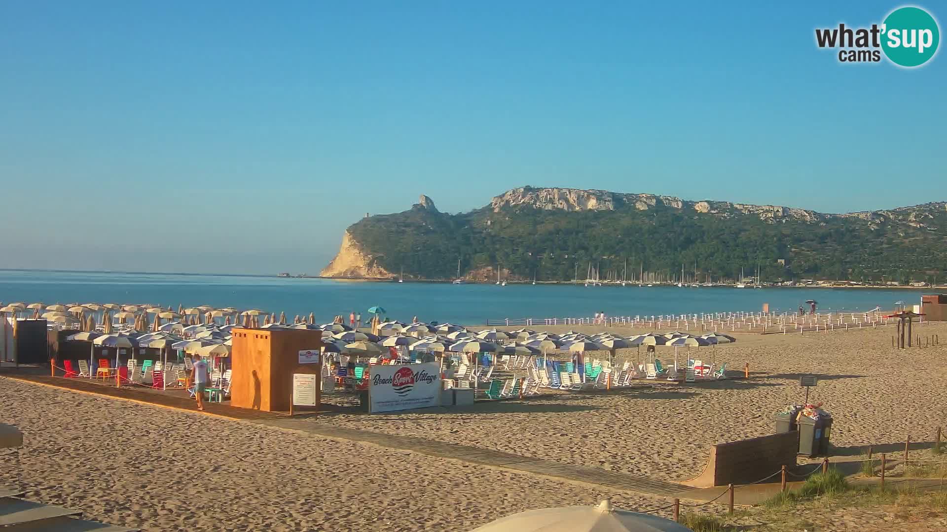 Webcam spiaggia del Poetto | Cagliari | Sardegna