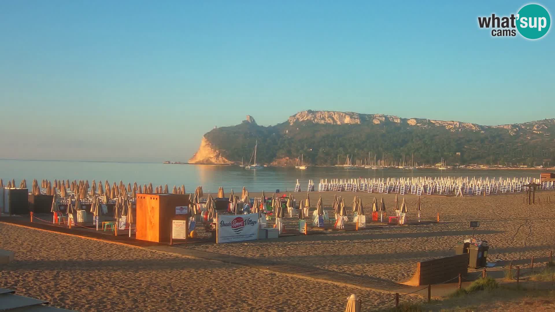 Poetto Strand Webcam | Cagliari | Sardinien