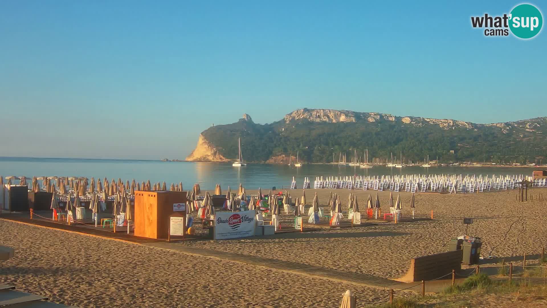 Poetto Strand Webcam | Cagliari | Sardinien