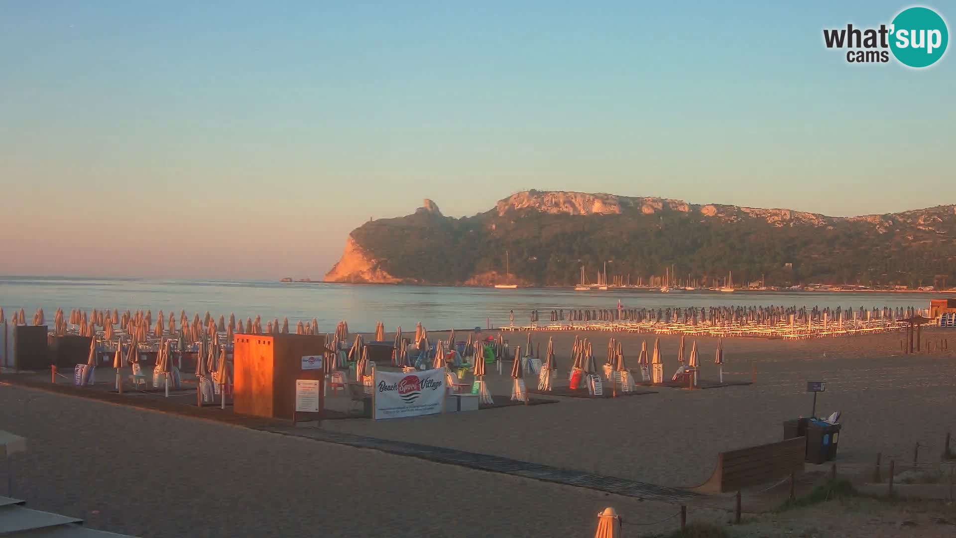 Poetto beach webcam | Cagliari | Sardinia