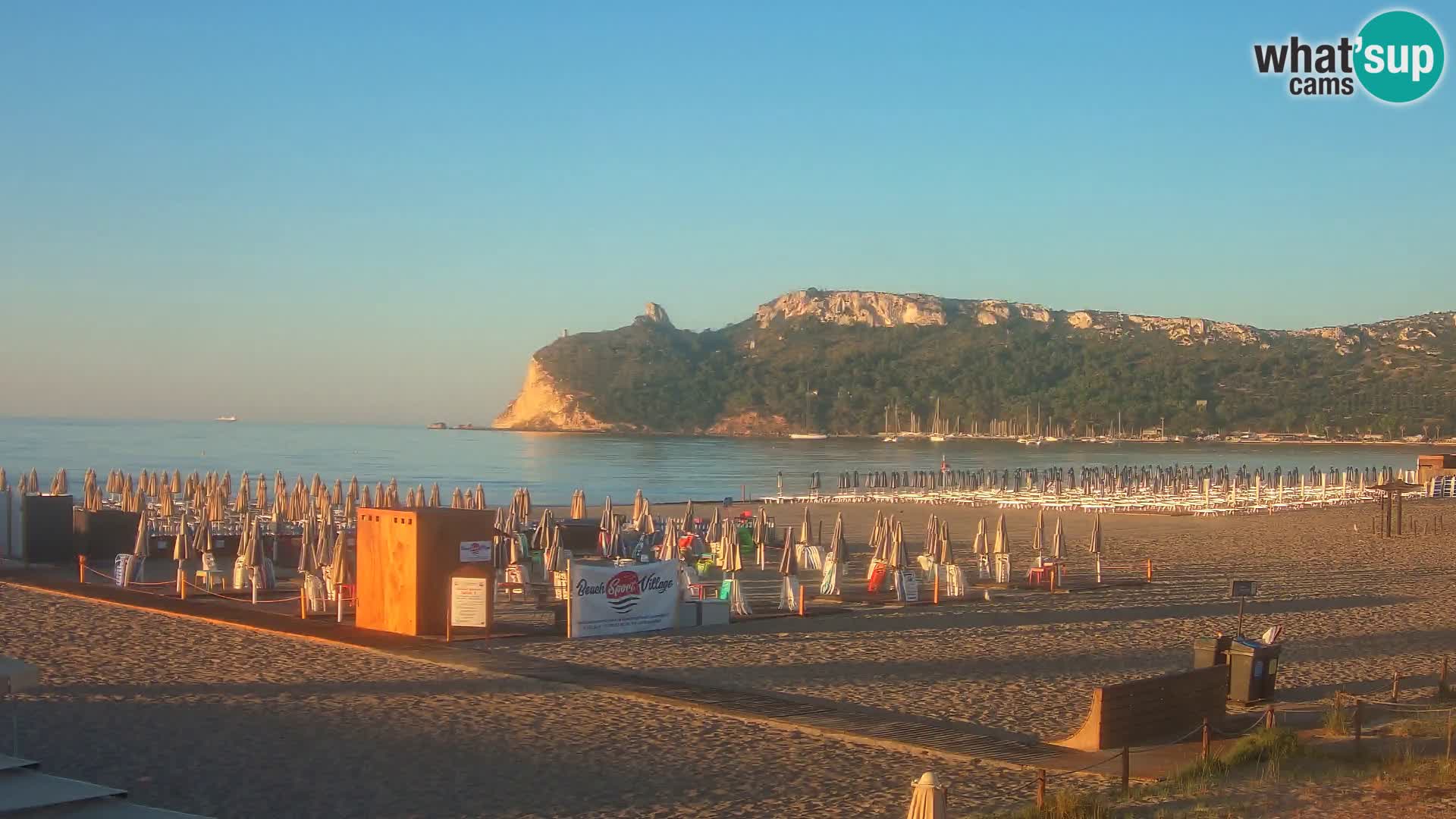 Webcam plage de Poetto | Cagliari | Sardaigne