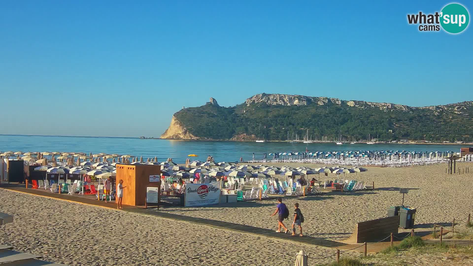 Webcam playa de Poetto | Cagliari | Cerdeña