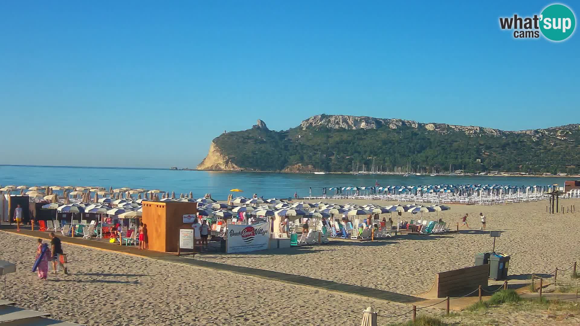Webcam playa de Poetto | Cagliari | Cerdeña