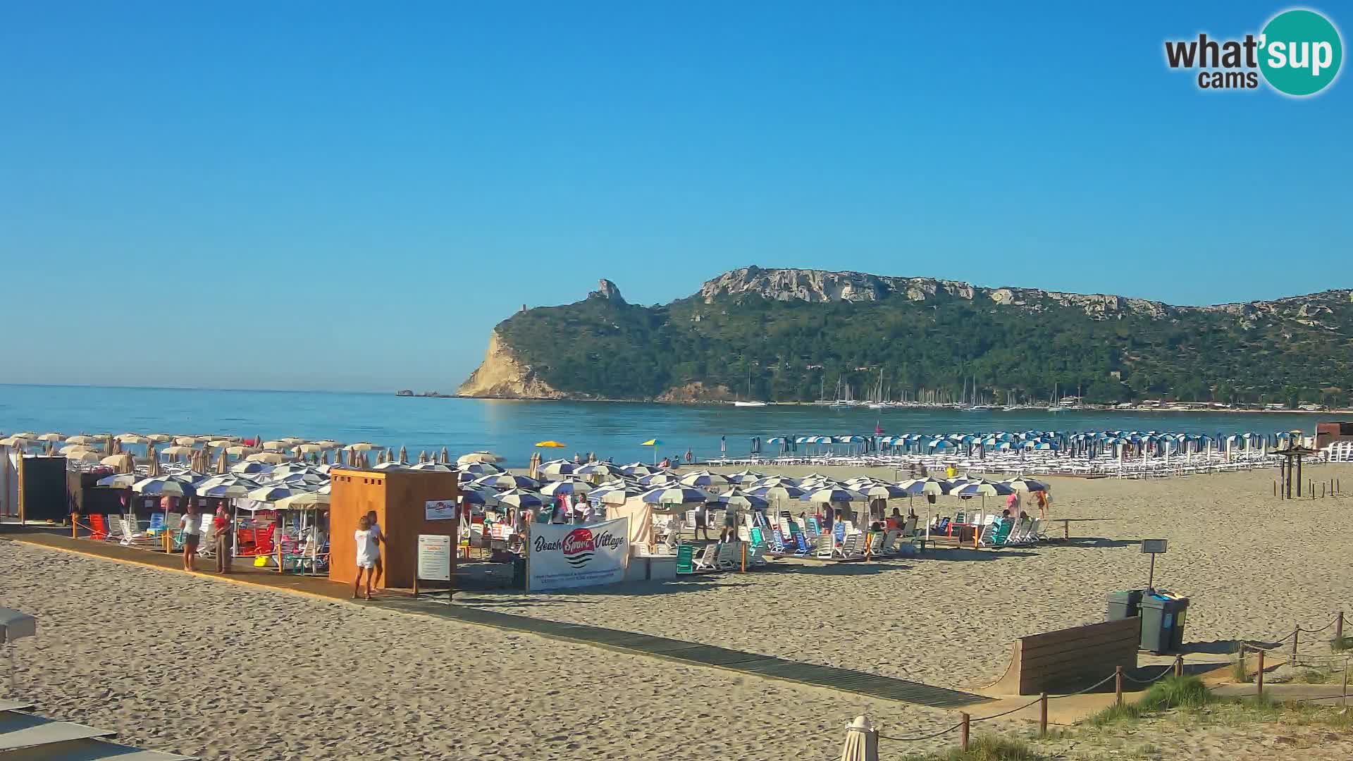 Poetto Strand Webcam | Cagliari | Sardinien