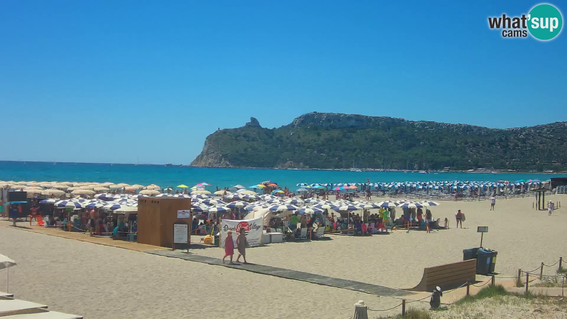 Poetto beach webcam | Cagliari | Sardinia