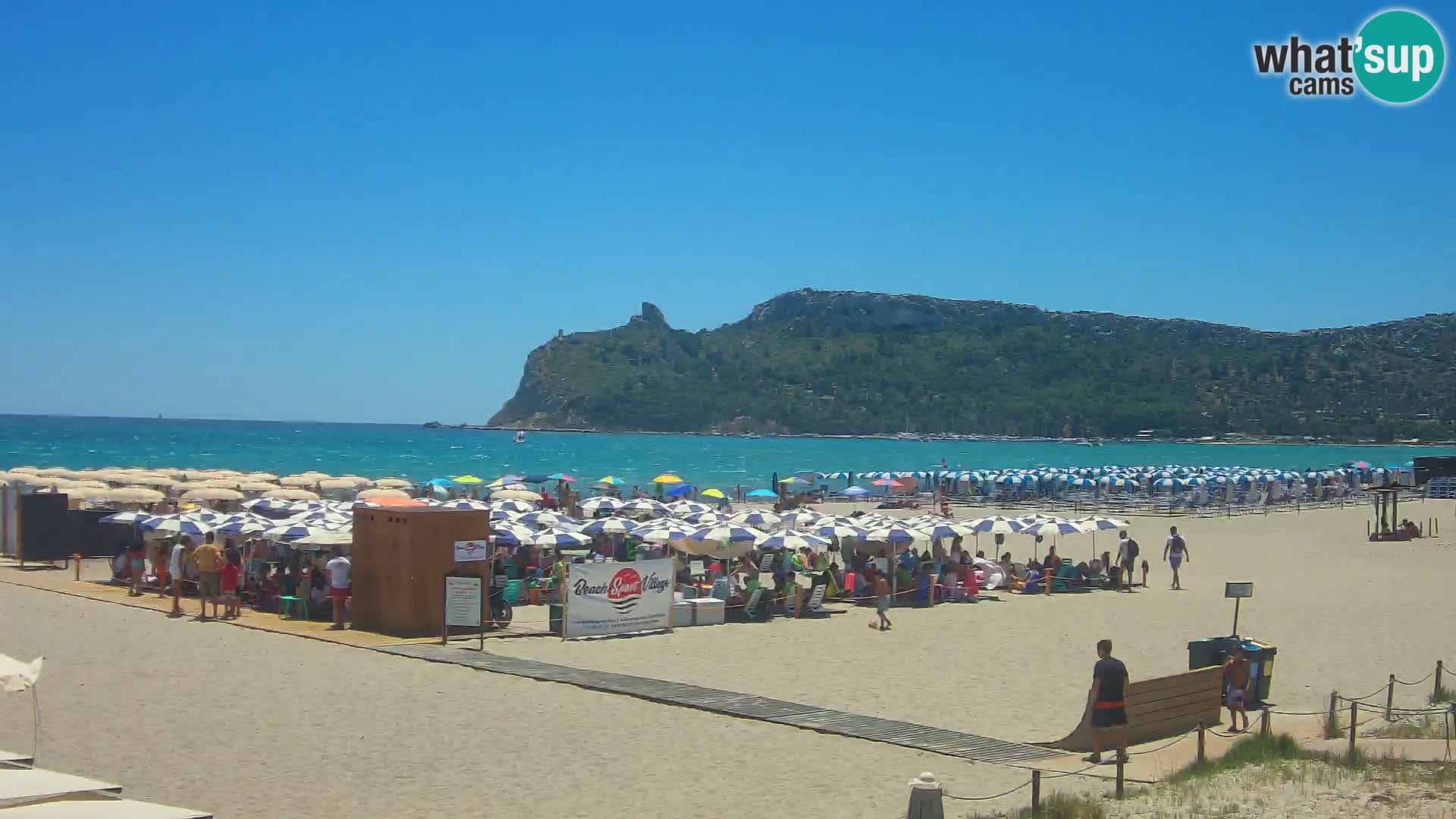 Webcam playa de Poetto | Cagliari | Cerdeña