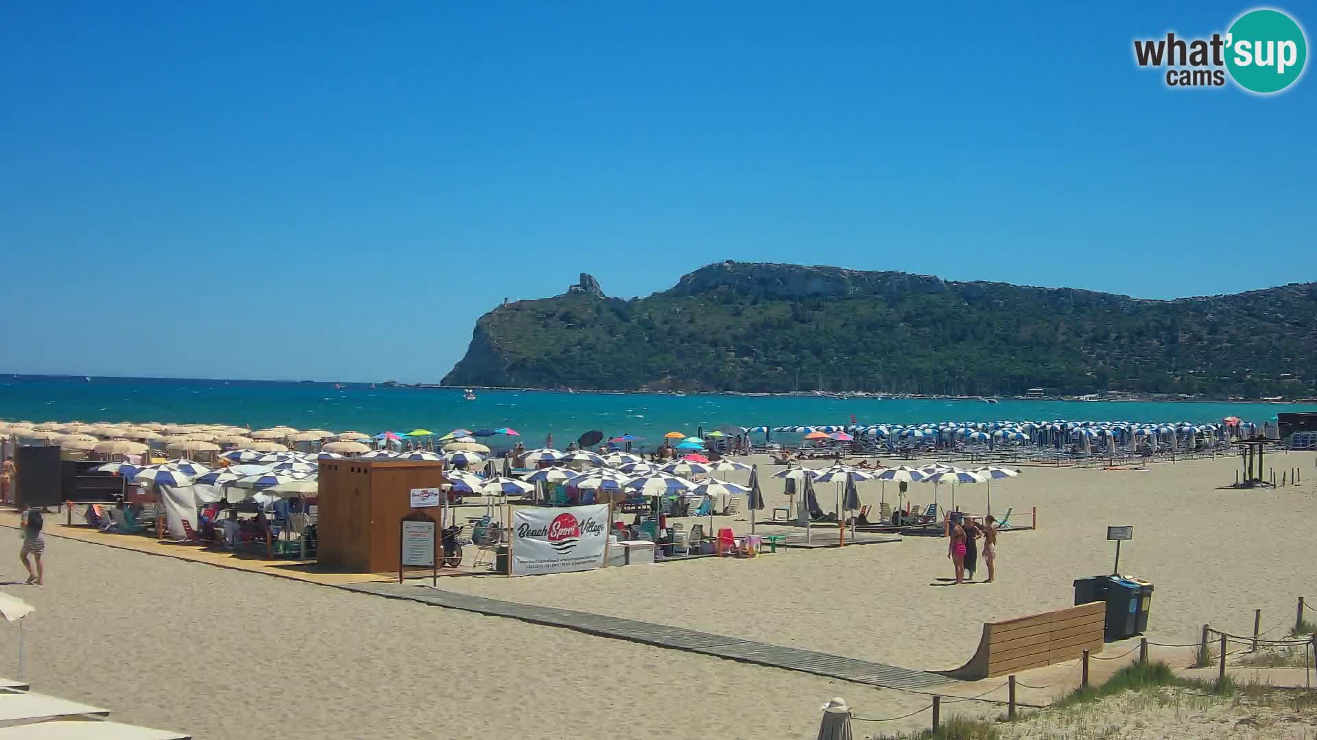 Webcam playa de Poetto | Cagliari | Cerdeña