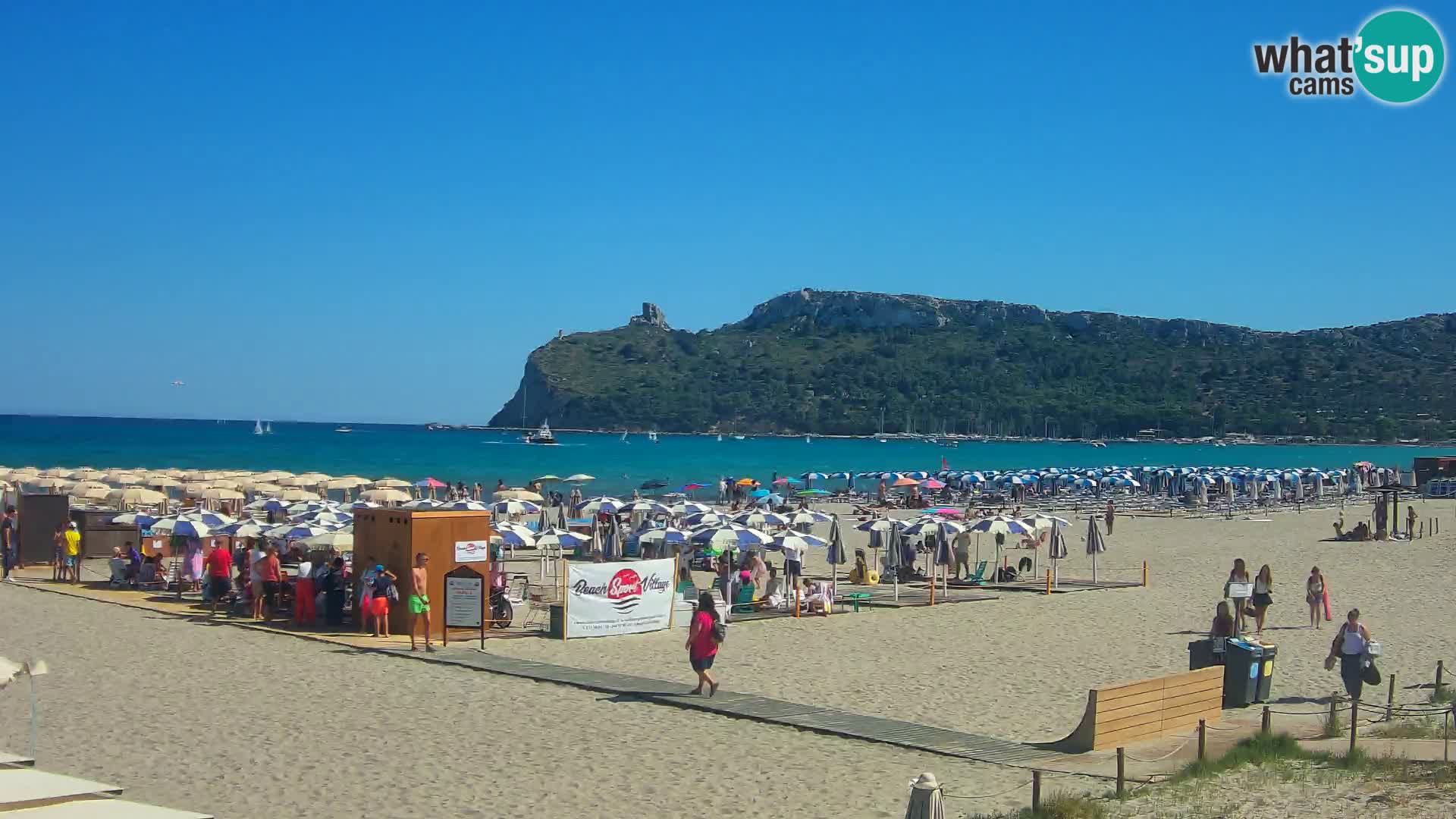 Poetto beach webcam | Cagliari | Sardinia