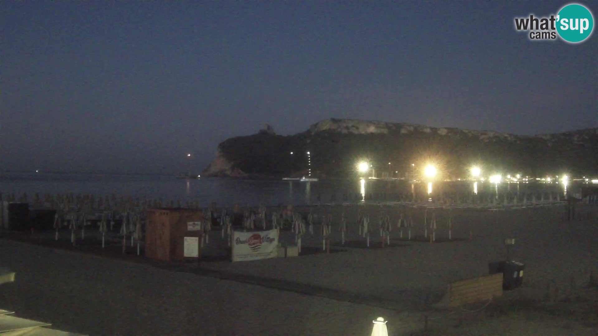 Poetto beach webcam | Cagliari | Sardinia