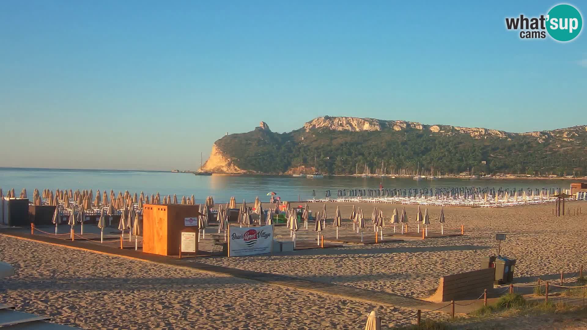 Poetto Strand Webcam | Cagliari | Sardinien
