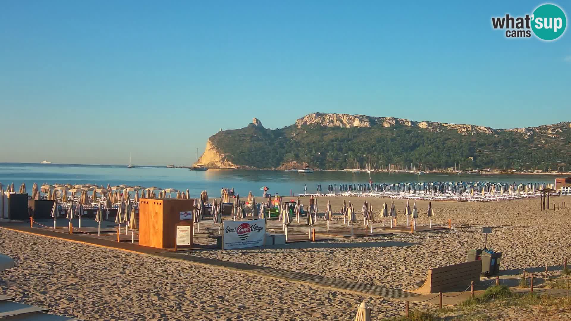 Webcam spiaggia del Poetto | Cagliari | Sardegna