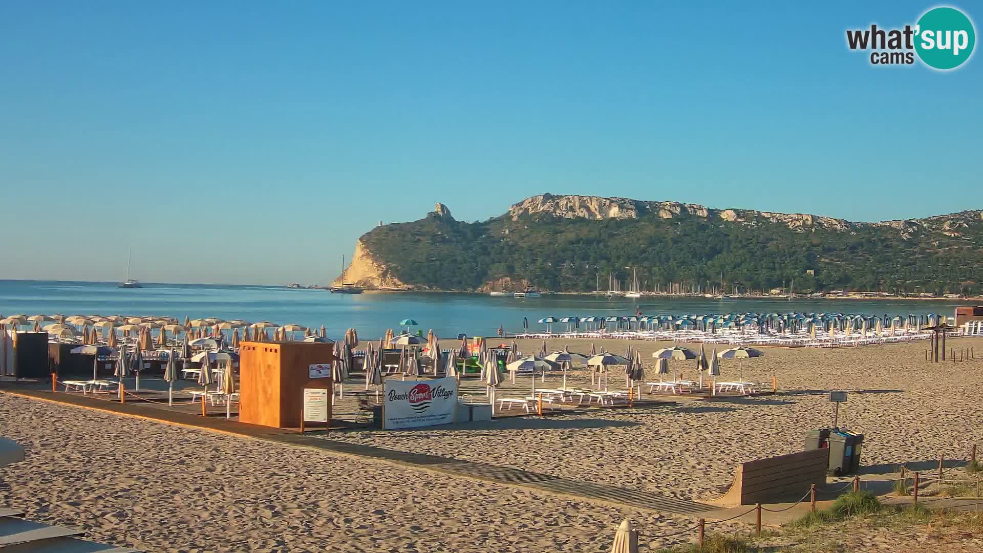 Poetto beach webcam | Cagliari | Sardinia
