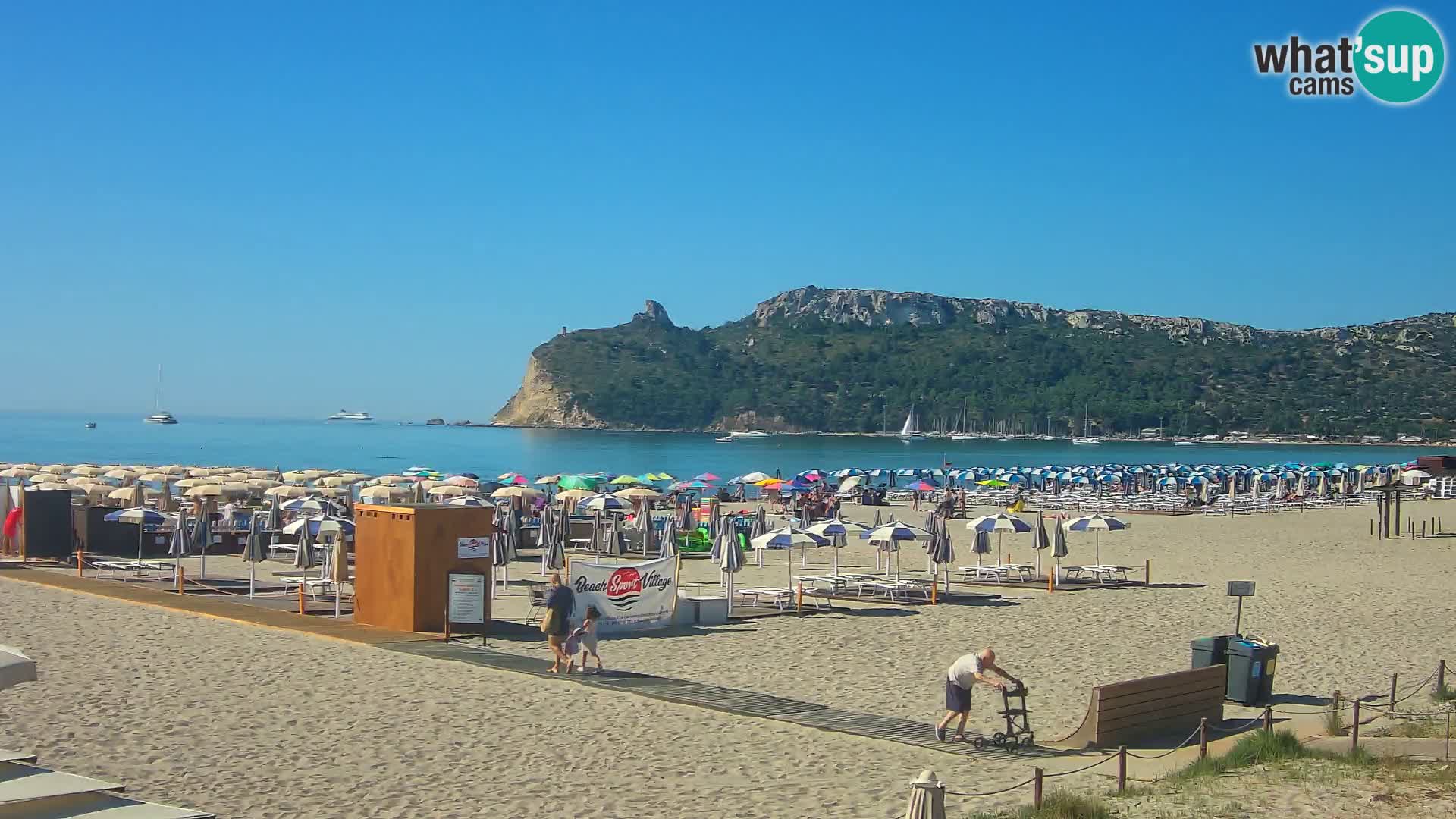 Webcam spiaggia del Poetto | Cagliari | Sardegna