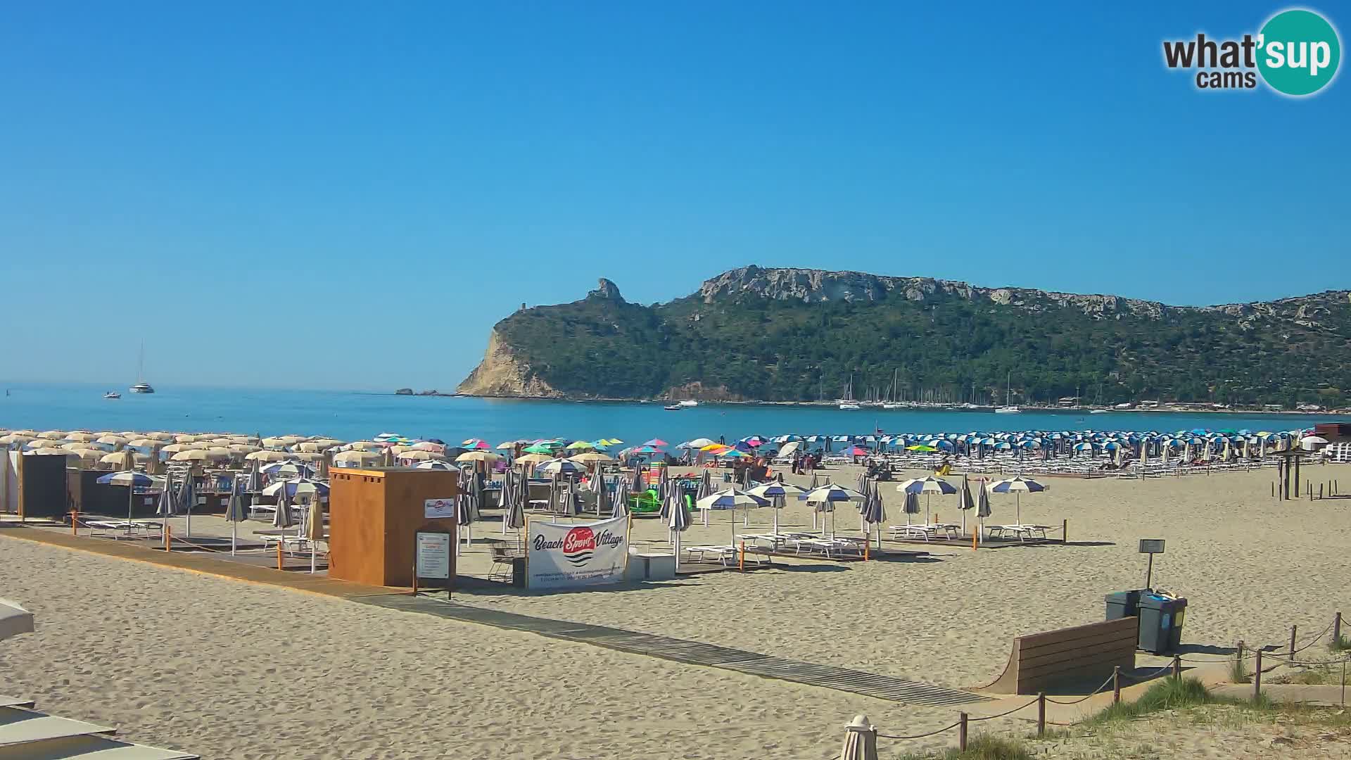 Webcam playa de Poetto | Cagliari | Cerdeña