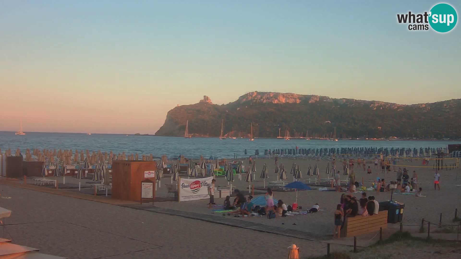 Poetto beach webcam | Cagliari | Sardinia