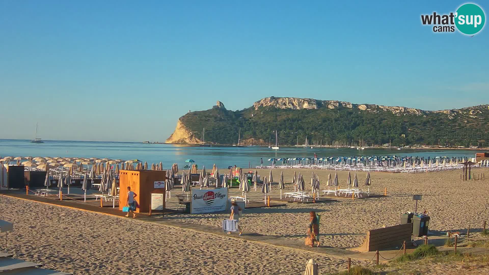 Webcam spiaggia del Poetto | Cagliari | Sardegna
