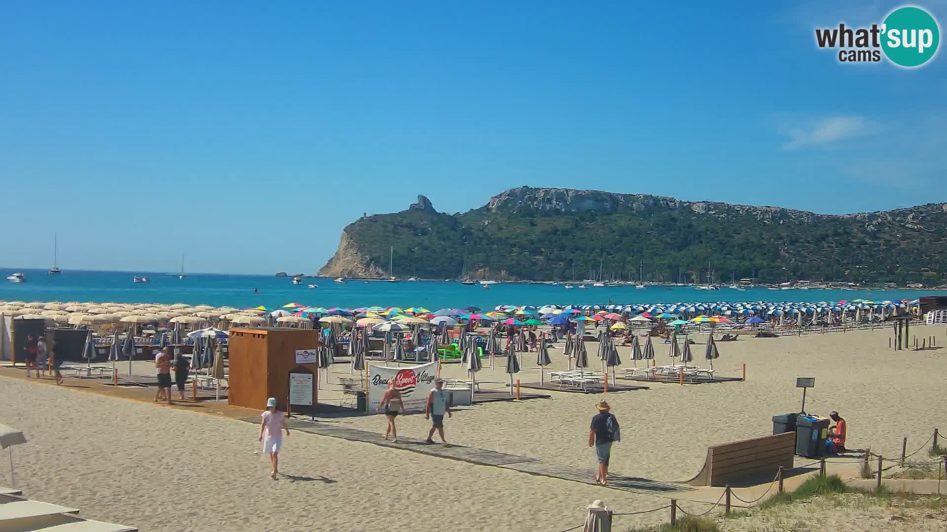 Poetto Strand Webcam | Cagliari | Sardinien