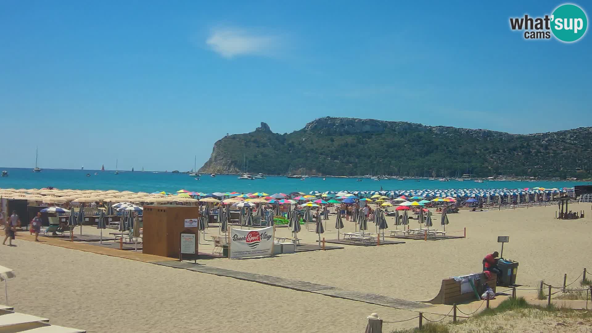 Webcam spiaggia del Poetto | Cagliari | Sardegna
