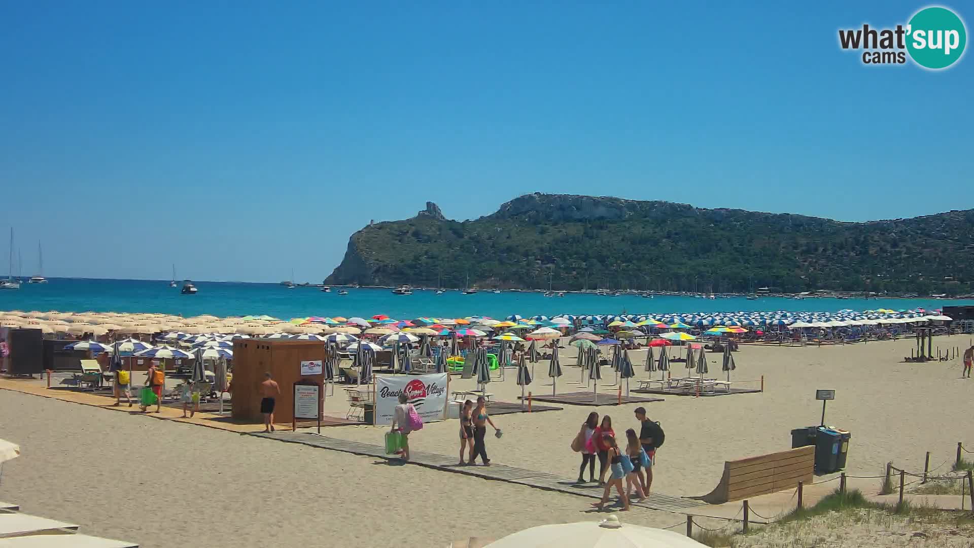 Poetto Strand Webcam | Cagliari | Sardinien