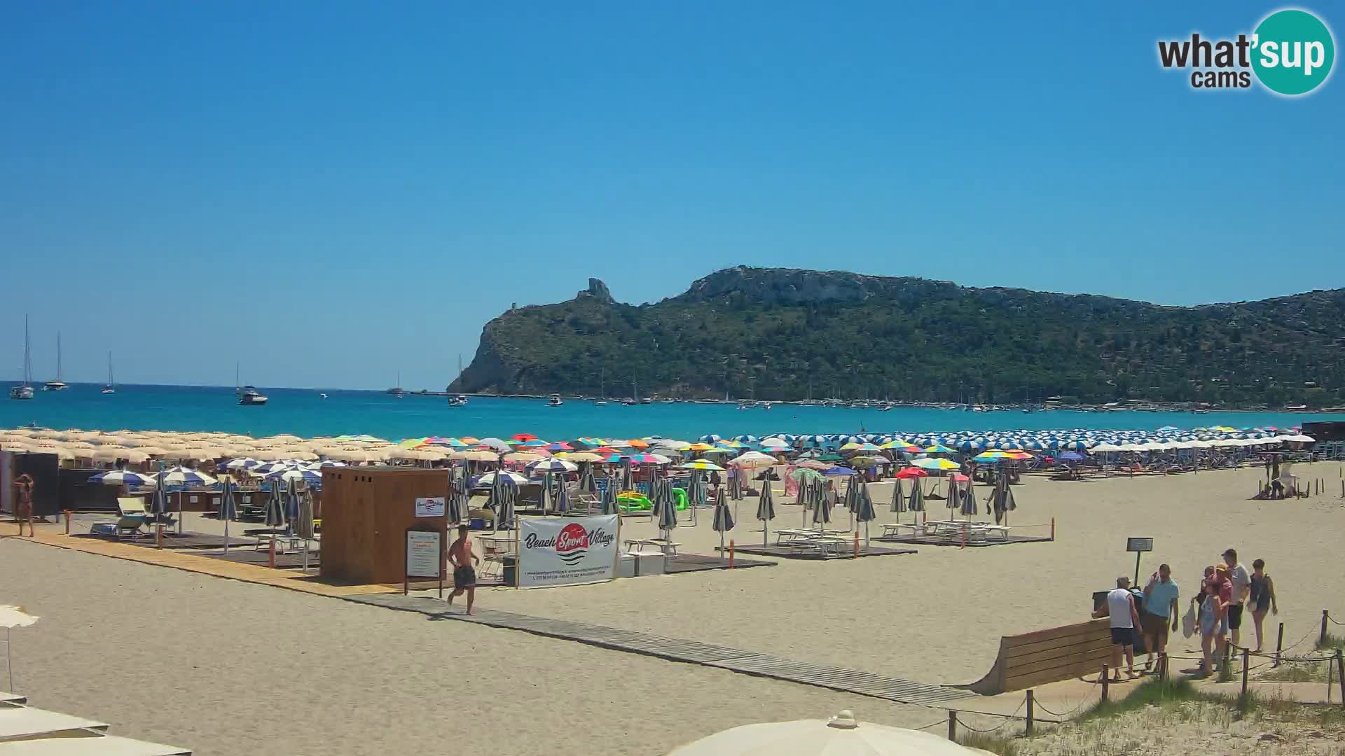 Webcam playa de Poetto | Cagliari | Cerdeña