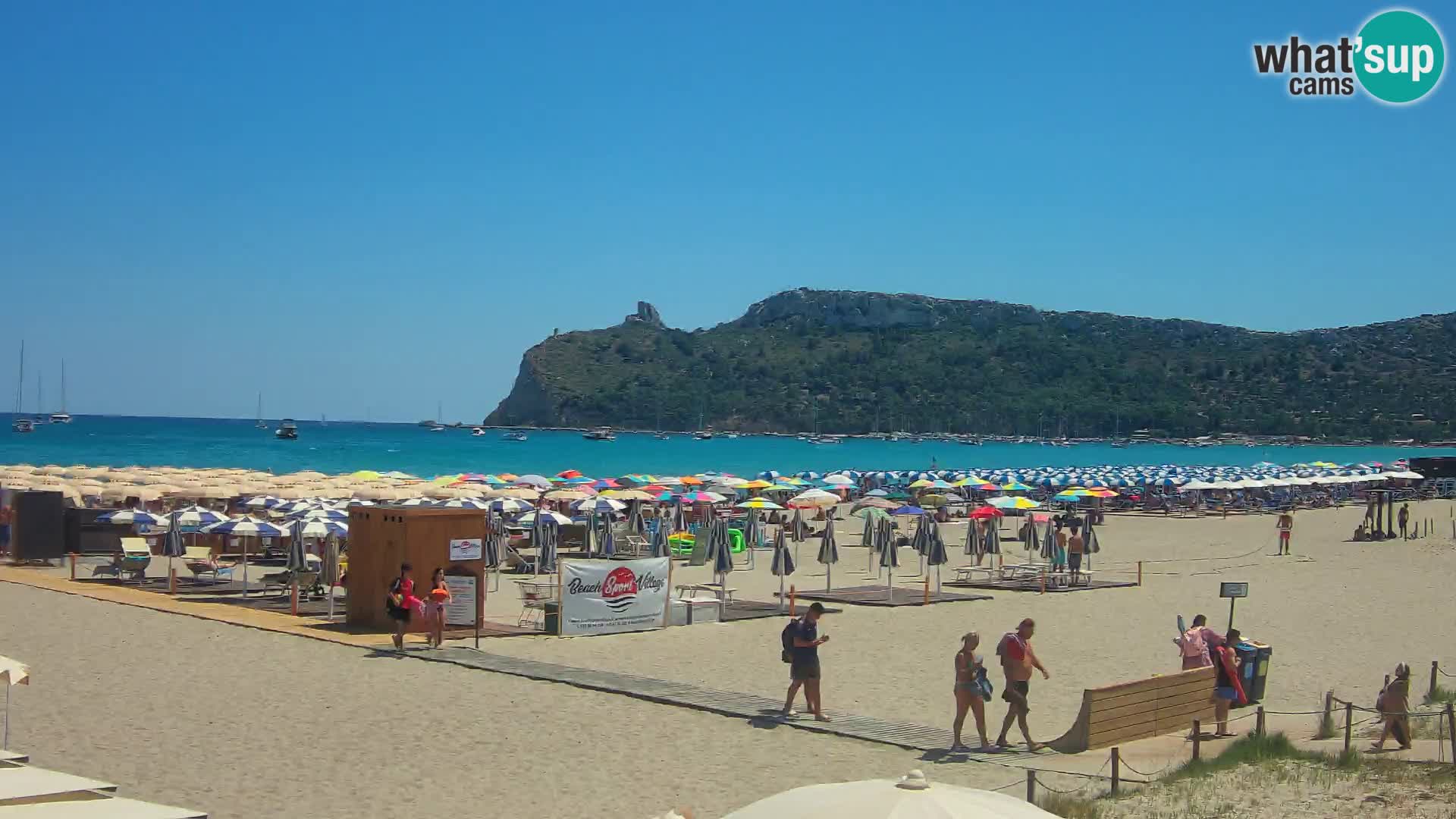Webcam playa de Poetto | Cagliari | Cerdeña