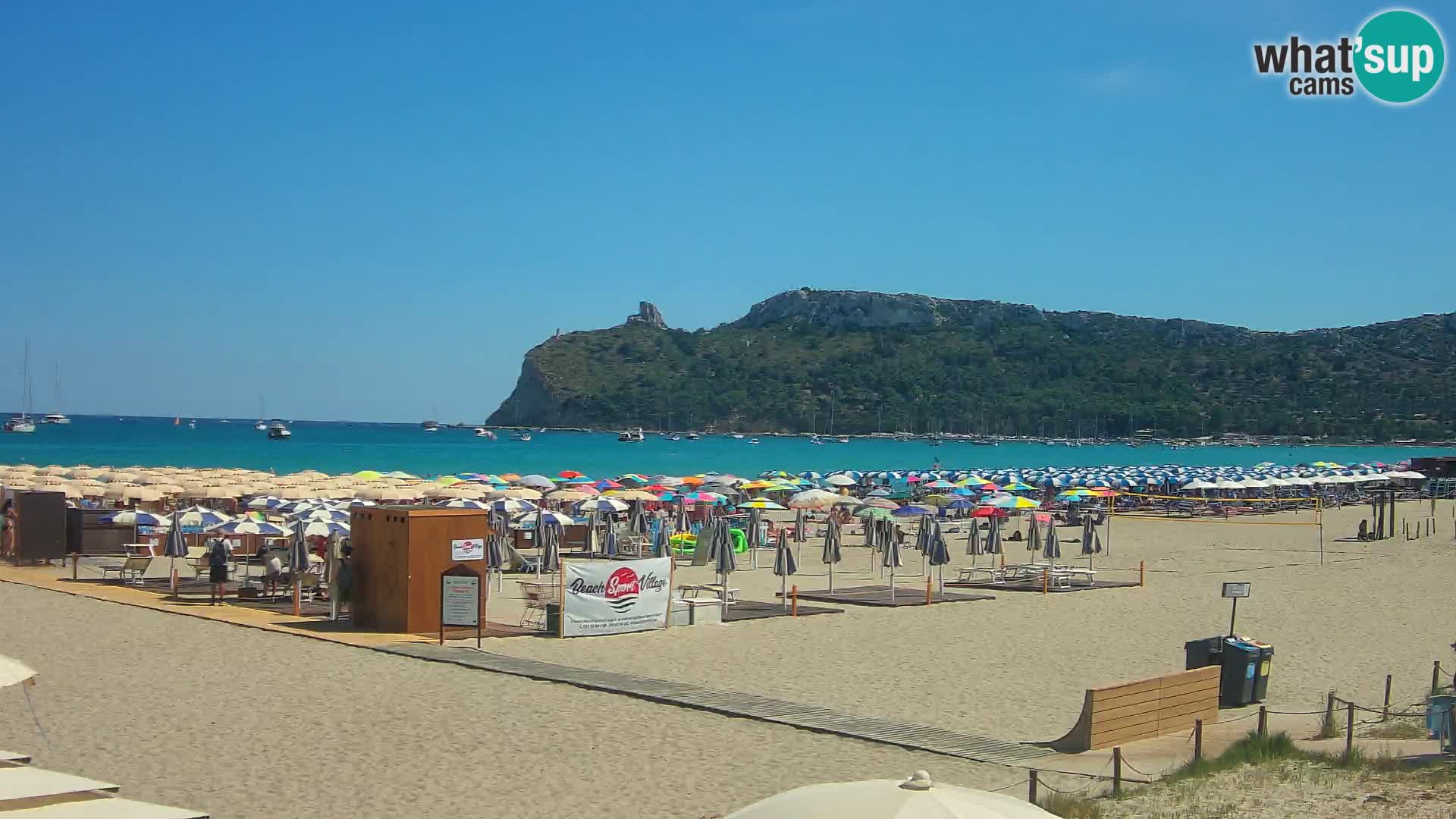 Webcam spiaggia del Poetto | Cagliari | Sardegna