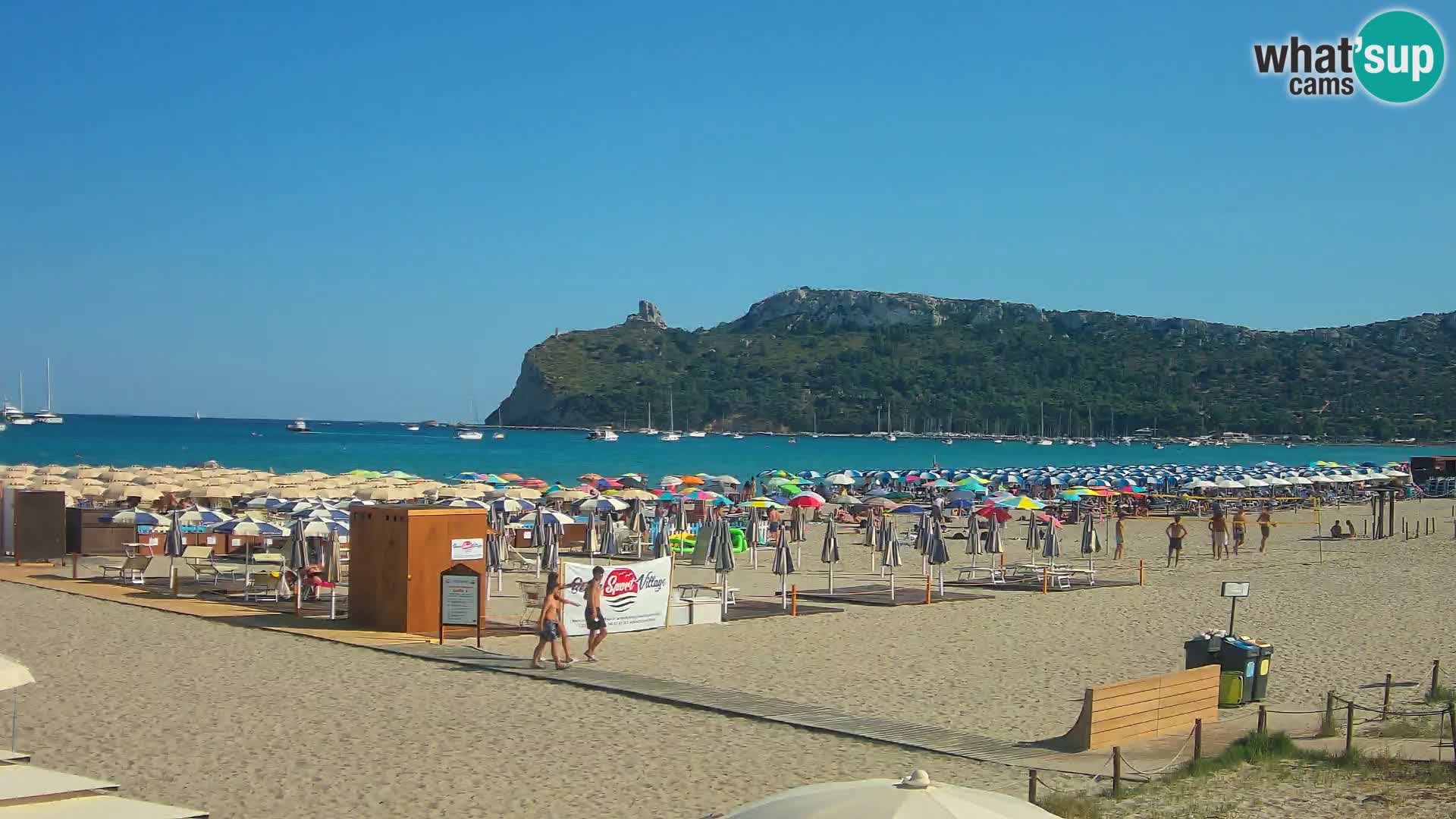 Poetto Strand Webcam | Cagliari | Sardinien