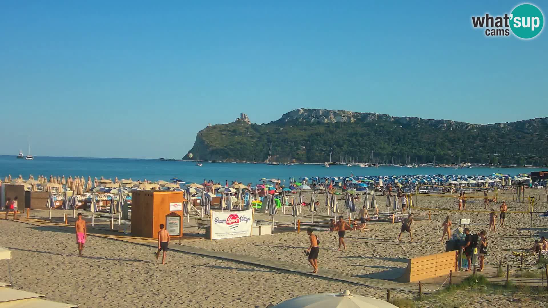 Webcam plage de Poetto | Cagliari | Sardaigne