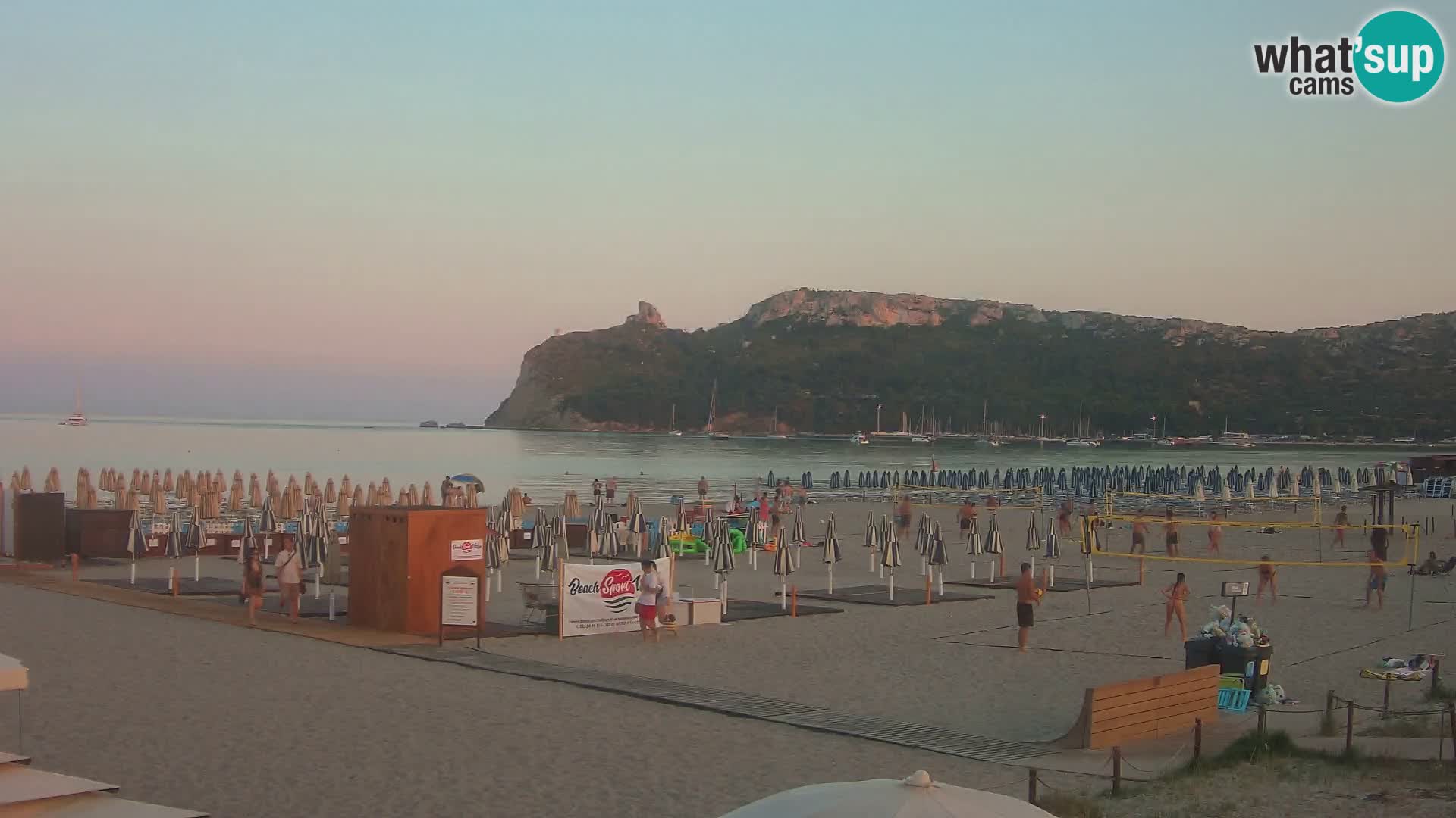 Webcam plage de Poetto | Cagliari | Sardaigne