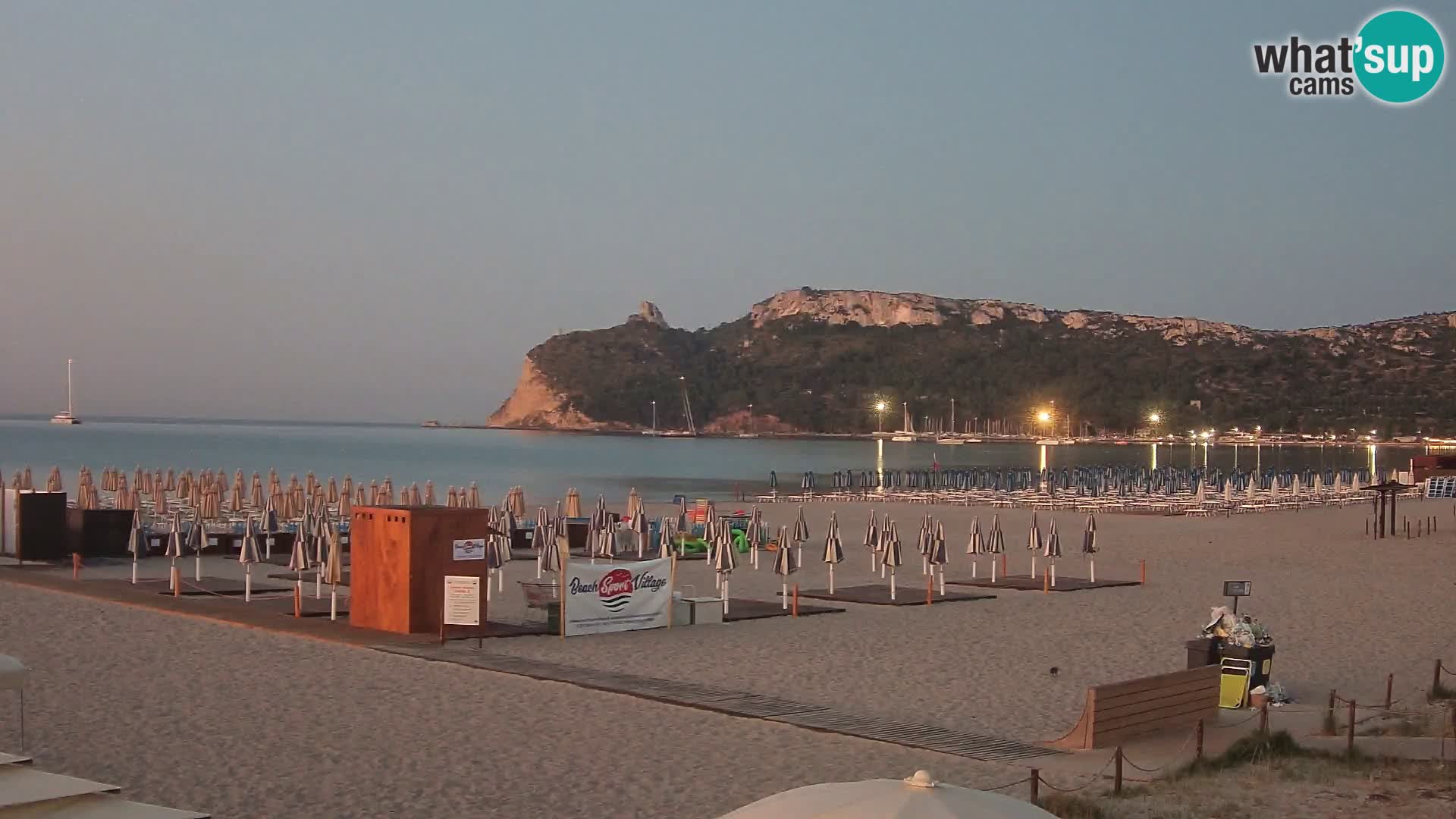 Poetto Strand Webcam | Cagliari | Sardinien