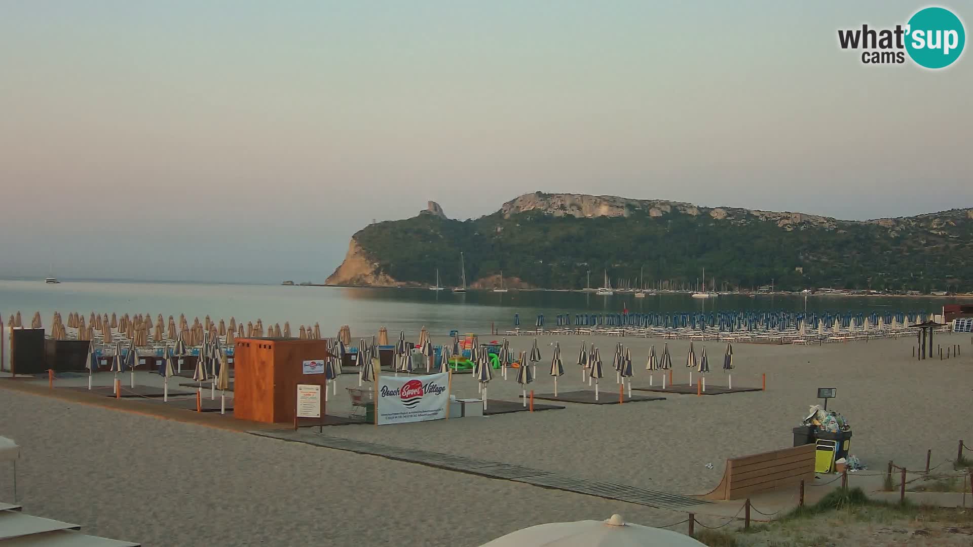 Poetto beach webcam | Cagliari | Sardinija