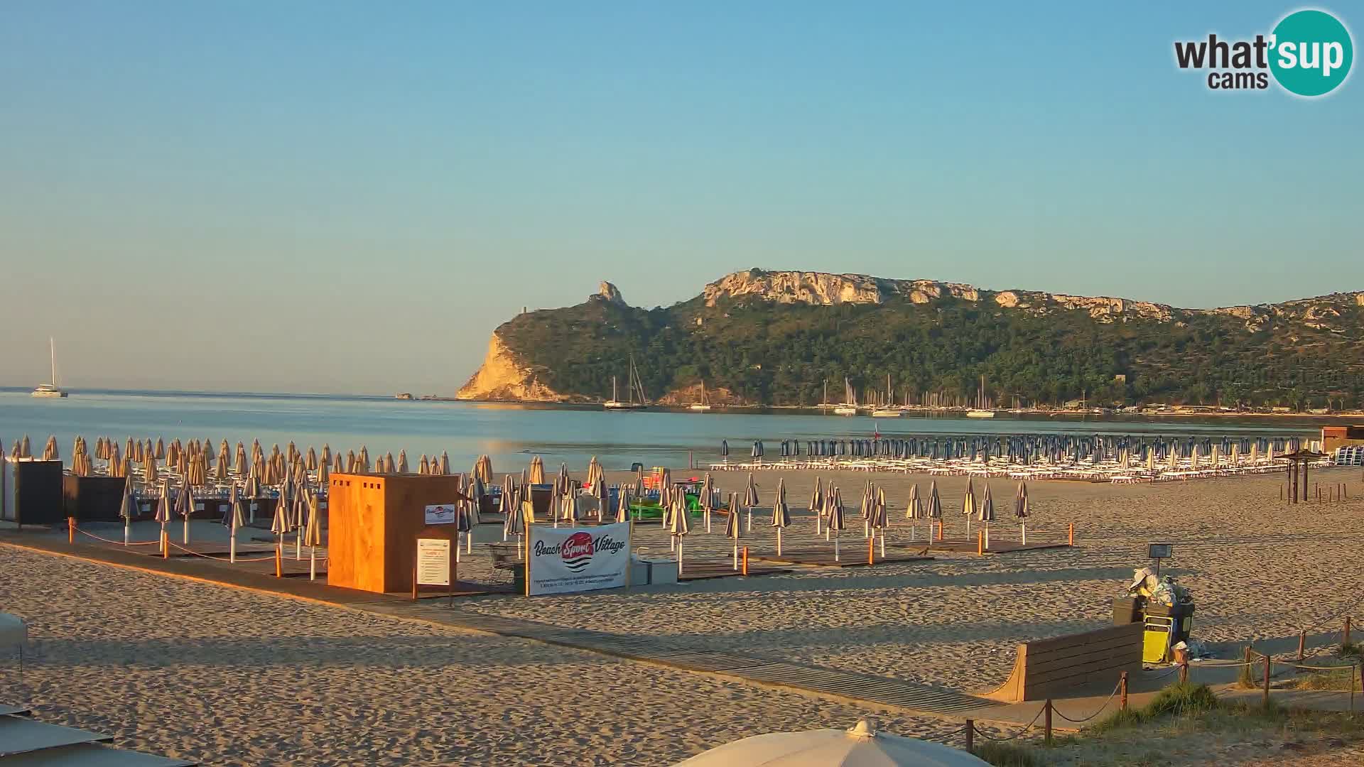 Poetto beach webcam | Cagliari | Sardinia