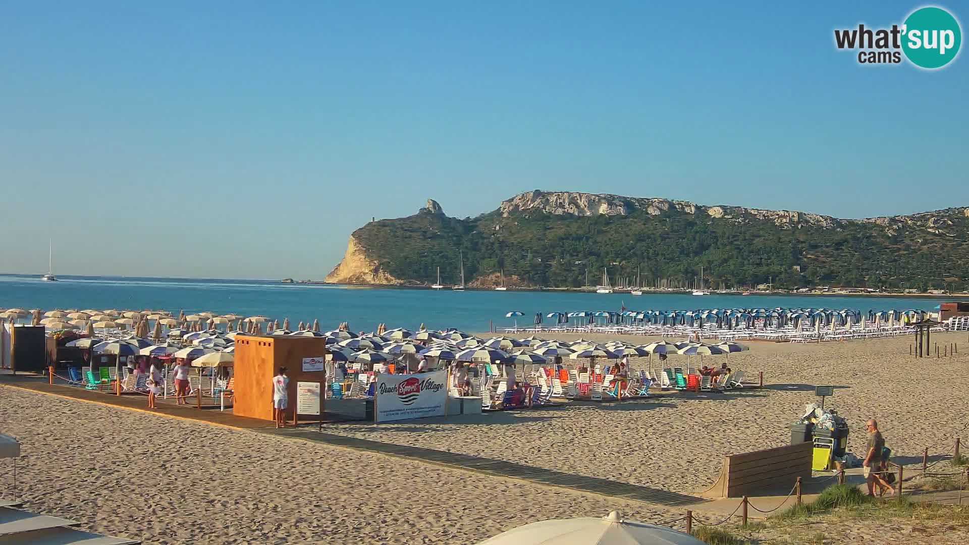 Webcam playa de Poetto | Cagliari | Cerdeña