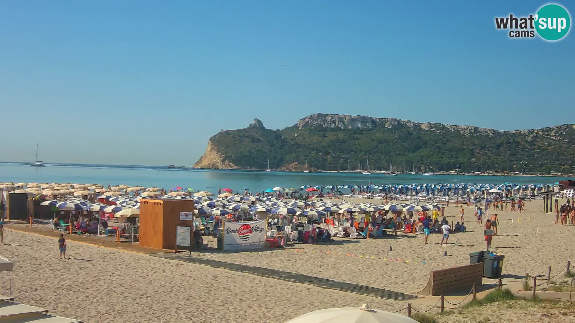 Poetto beach webcam | Cagliari | Sardinia