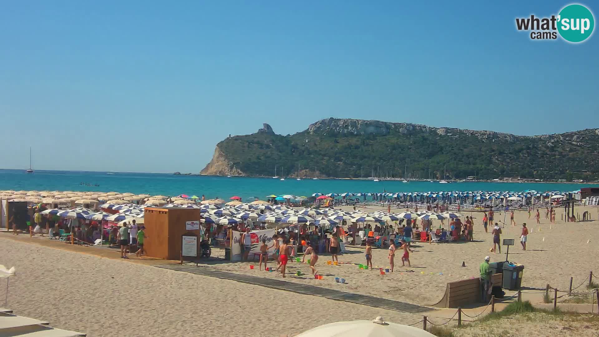 Webcam playa de Poetto | Cagliari | Cerdeña