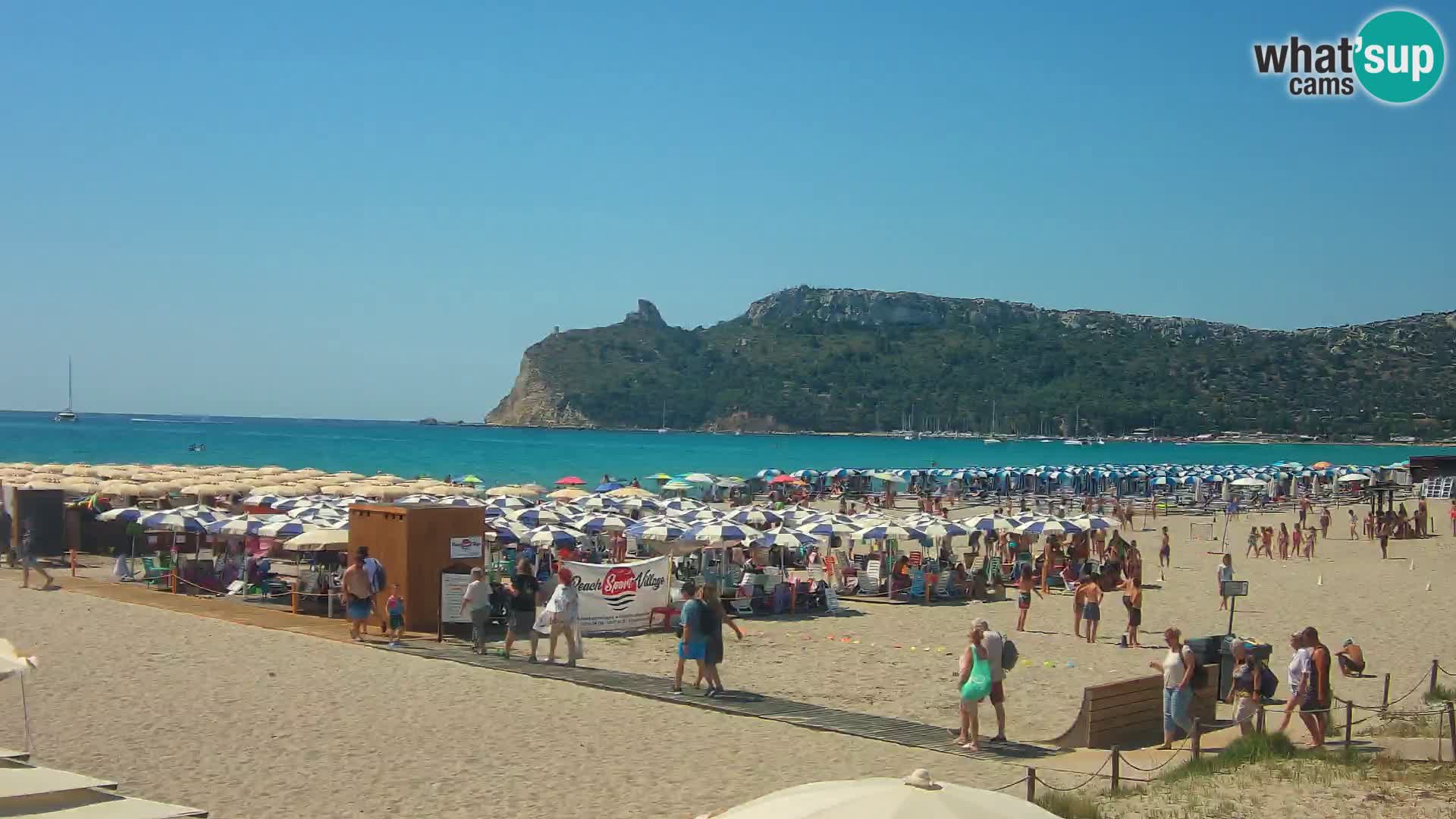 Webcam spiaggia del Poetto | Cagliari | Sardegna