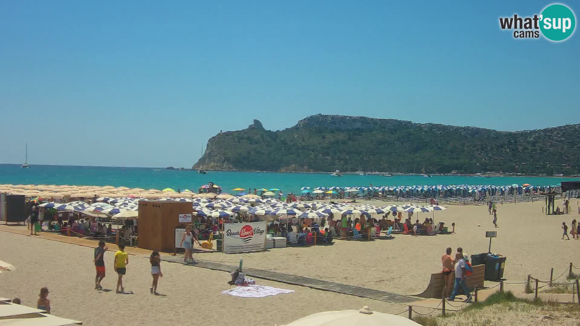 Webcam spiaggia del Poetto | Cagliari | Sardegna